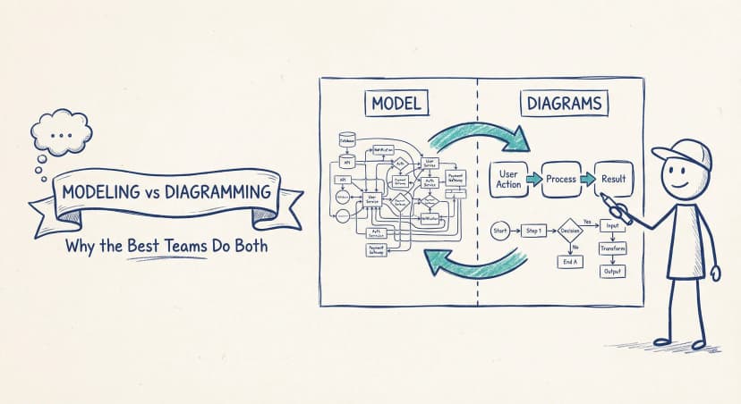 Modeling vs Diagramming: Why the Best Teams Do Both