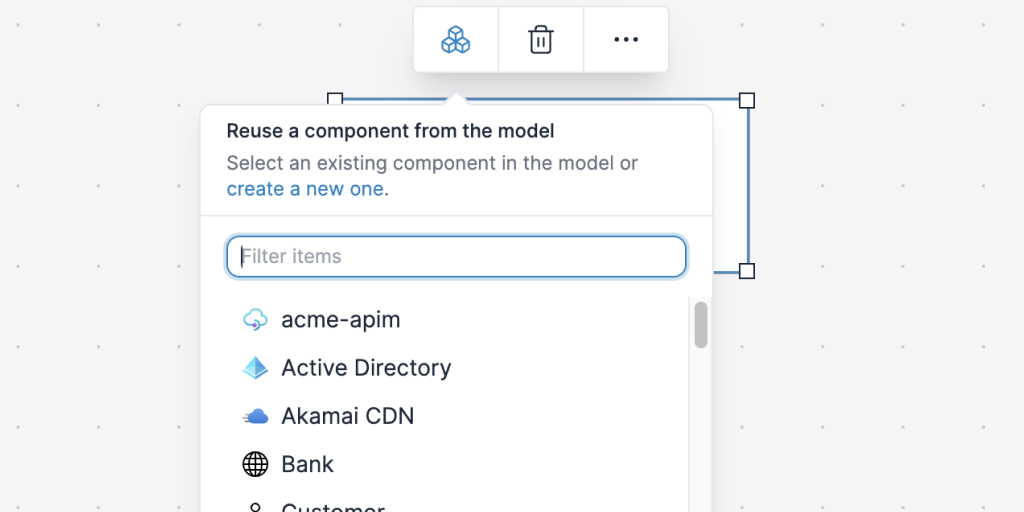 Reusable components