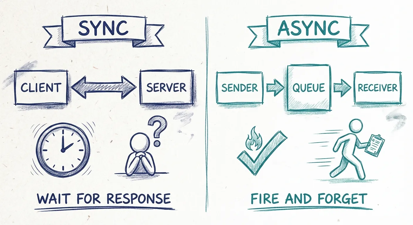 Synchronous vs Asynchronous integration patterns